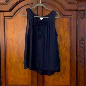 Merona Navy Blue Tank Top
